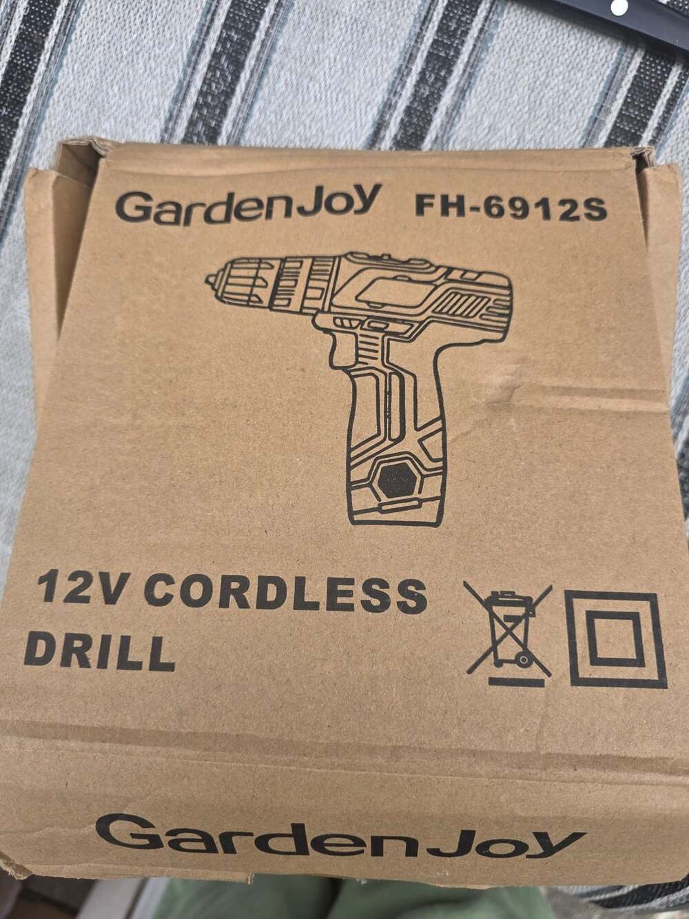 GardenJoy FH-6912S 12V Cordless Drill Driver Set